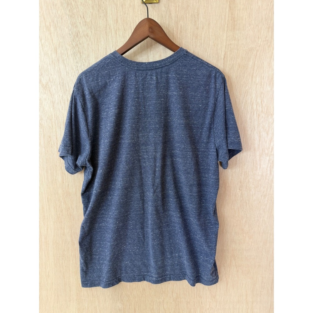 RV There Yet? Graphic Tee Blue Heather Short Sleeve T-Shirt Men Large - Picture 4 of 4